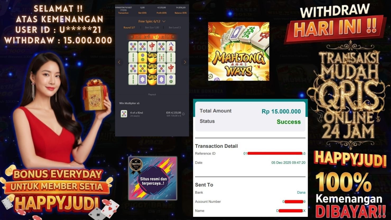 HAPPYJUDI JACKPOT SLOT MAHJONG WAYS